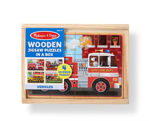 Jigsaw Puzzle In A Box-Vehicle (Ages 3+)
