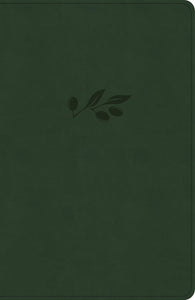 KJV Thinline Bible-Olive LeatherTouch