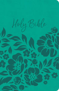 KJV Thinline Bible (Value Edition)-Teal LeatherTouch
