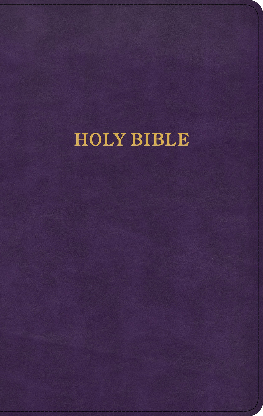 KJV Thinline Reference Bible-Purple LeatherTouch
