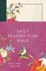 KJV The Daily Reading Plan Bible-Nightingale Hardcover