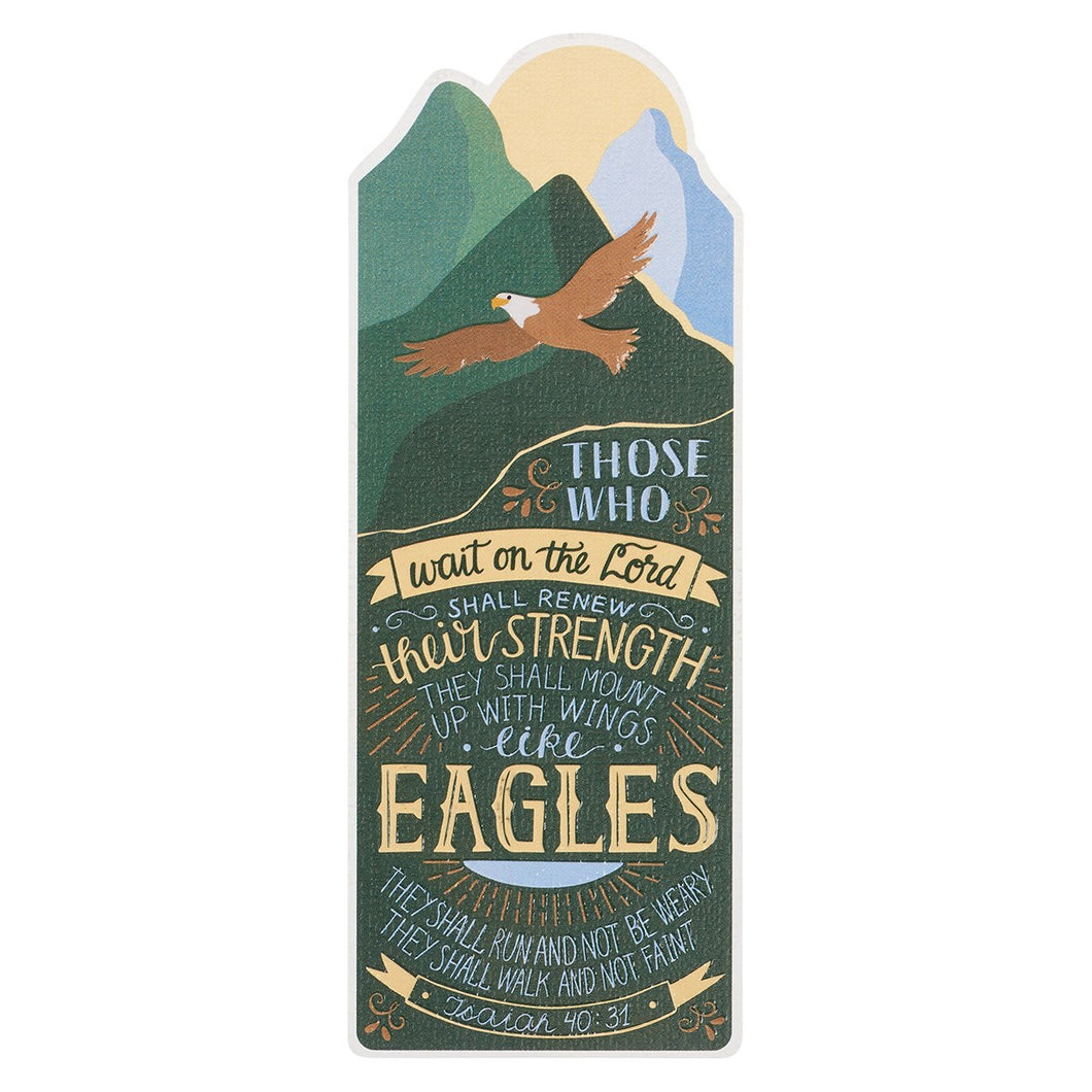 Bookmark-On Wings Like Eagles-Isaiah 40:31-Scenic