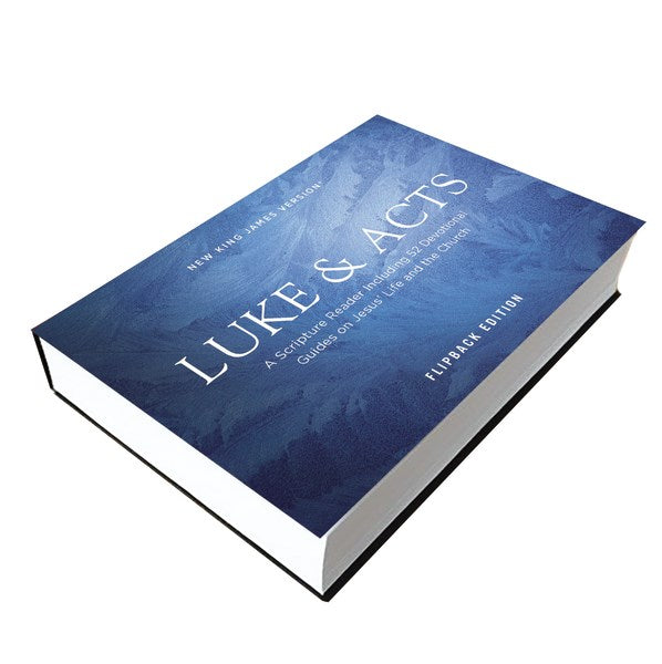 NKJV Luke/Acts Devotional  Flipback Edition-Softcover