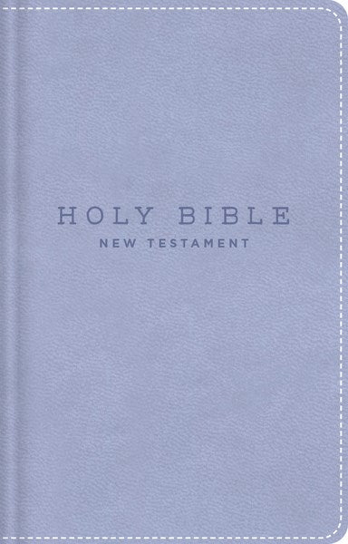 NIV Tiny New Testament Bible (Comfort Print)-Blue Leathersoft