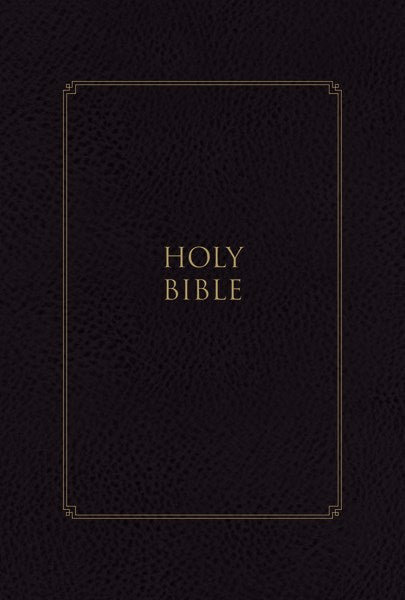 KJV Thompson Chain-Reference Bible (Comfort Print)-Black Leathersoft Indexed