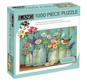 Jigsaw Puzzle-Mason Flowers (1000 Pieces)