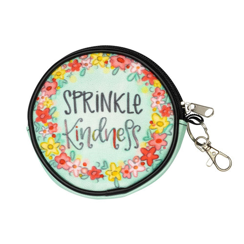 Coin Purse-Sprinkle Kindness-Round (4