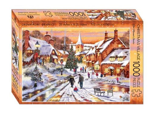 Jigsaw Puzzle-Christmas Village (1000 Piece Soft Touch)