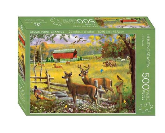Jigsaw Puzzle-Hunting Season (500 Piece Soft Touch)