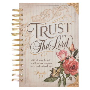 Journal-Wirebound-Trust In The Lord-Proverbs 3:4