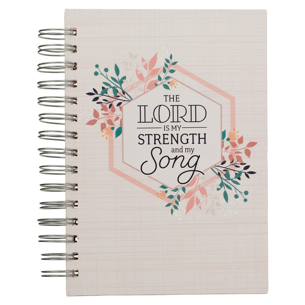 Journal-Wirebound-Lord in My Strength & Song Psalm 118:14