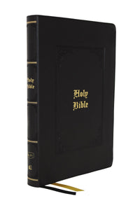 KJV Giant Print Thinline Bible  Vintage Series (Comfort Print)-Black Leathersoft