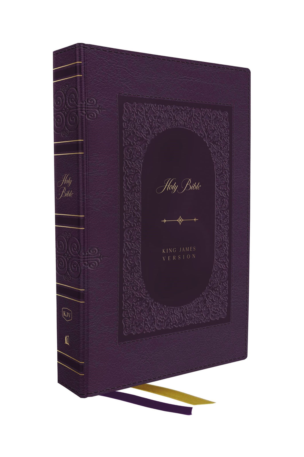 KJV Giant Print Thinline Bible  Vintage Series (Comfort Print)-Purple Leathersoft