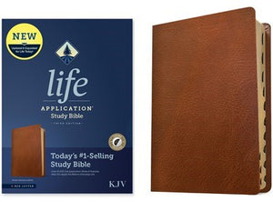 KJV Life Application Study Bible (Third Edition)-RL-Brown Genuine Leather Indexed