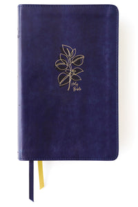 NIV Women's Devotional Bible (Comfort Print)-Navy Leathersoft