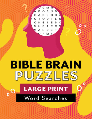 Bible Brain Puzzles Large Print Word Searches