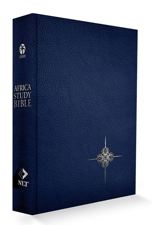 NLT Africa Study Bible (Silver Cross Blue)