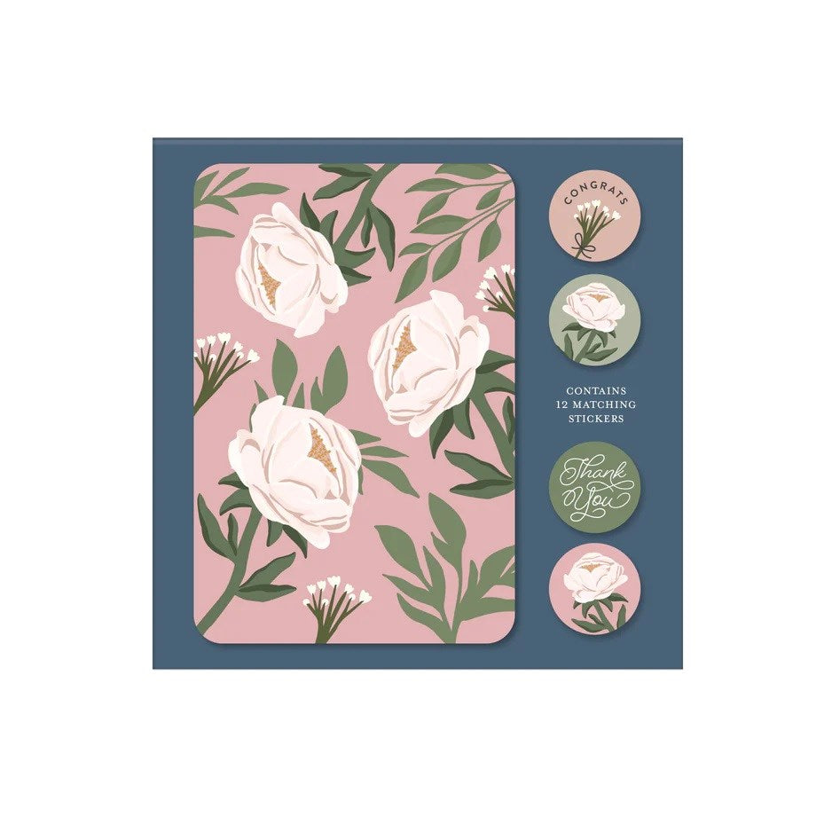 Botanical Blessings  Assorted Note Card Set - 12