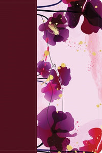 Spanish-NTV Personal Size Large Print (La Edicion Personal  Letra Grande)-Purple Garden LeatherLike Indexed