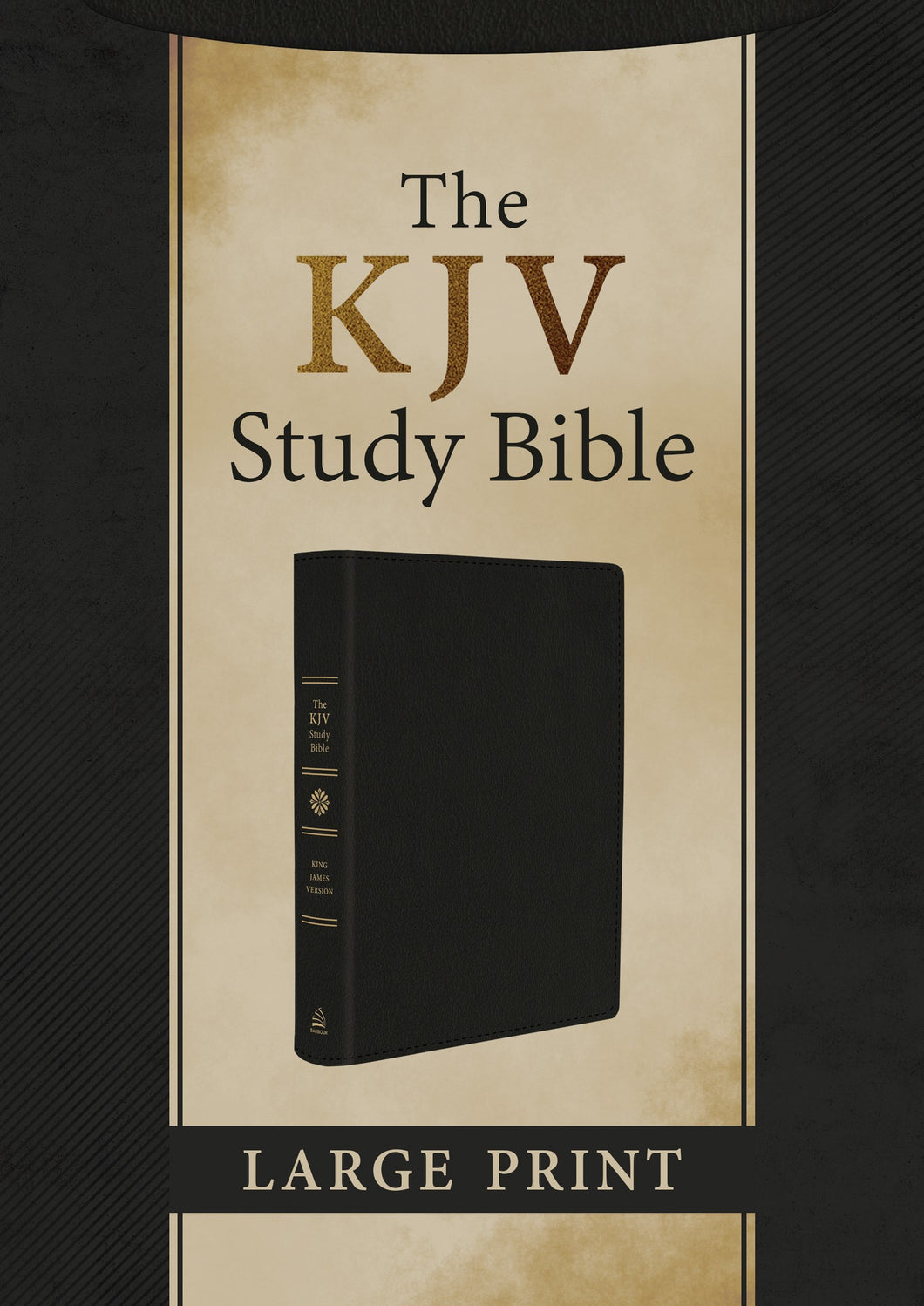 KJV Study Bible/Large Print-Black Genuine Leather