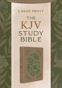 KJV Study Bible/Large Print-Olive Branches DiCarta