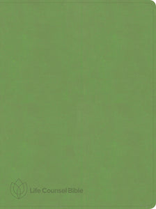 CSB Life Counsel Bible-Grass Green LeatherTouch