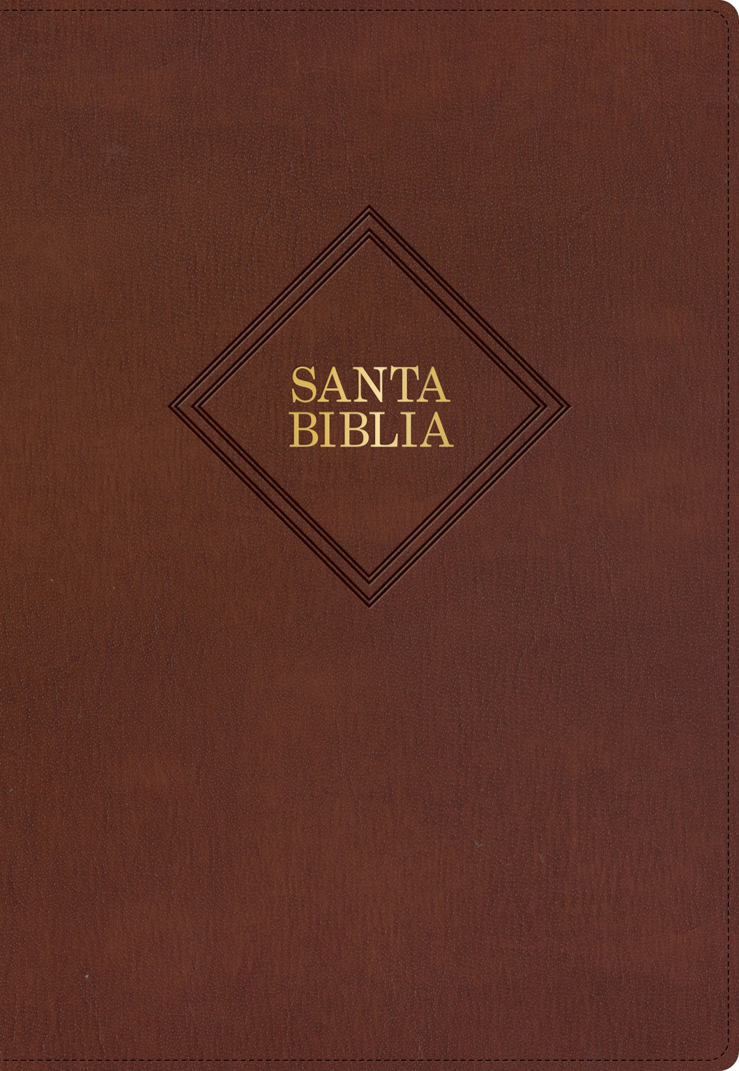 Spanish-RVR 1960 Super Giant Print Bible (Biblia Letra Super Gigante)-Brown Bonded Leather