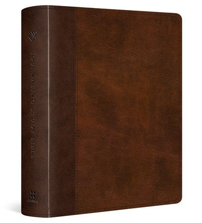 ESV Journaling Study Bible-Brown/Chestnut  Timeless Design TruTone