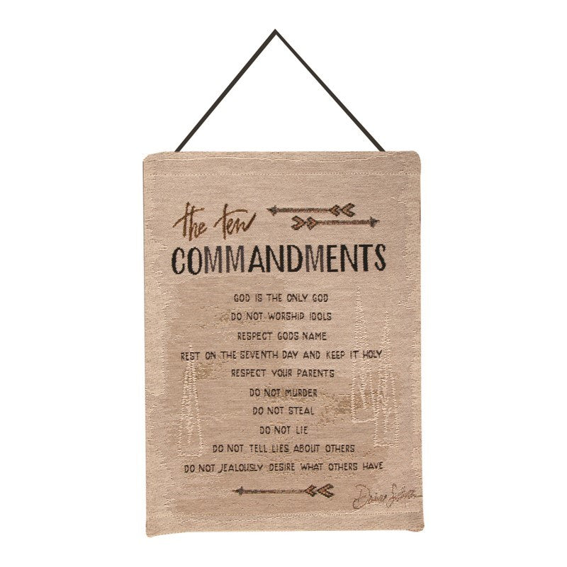Bannerette-Ten Commandments (Tapestry) (13