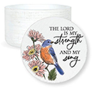 Trinket Box-The Lord Is My Strength And My Song (5"D)