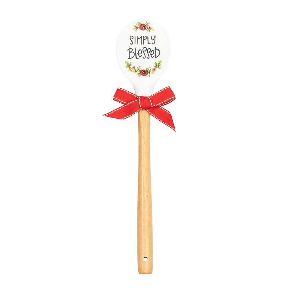 Silicone Spoon-Simply Blessed (12.5