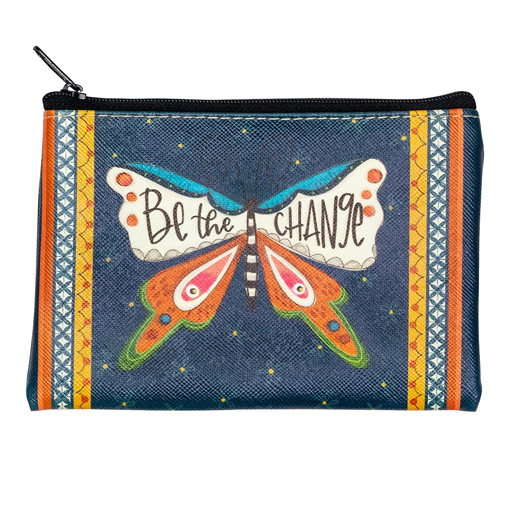 Coin Purse-Be The Change (4.25 x 6