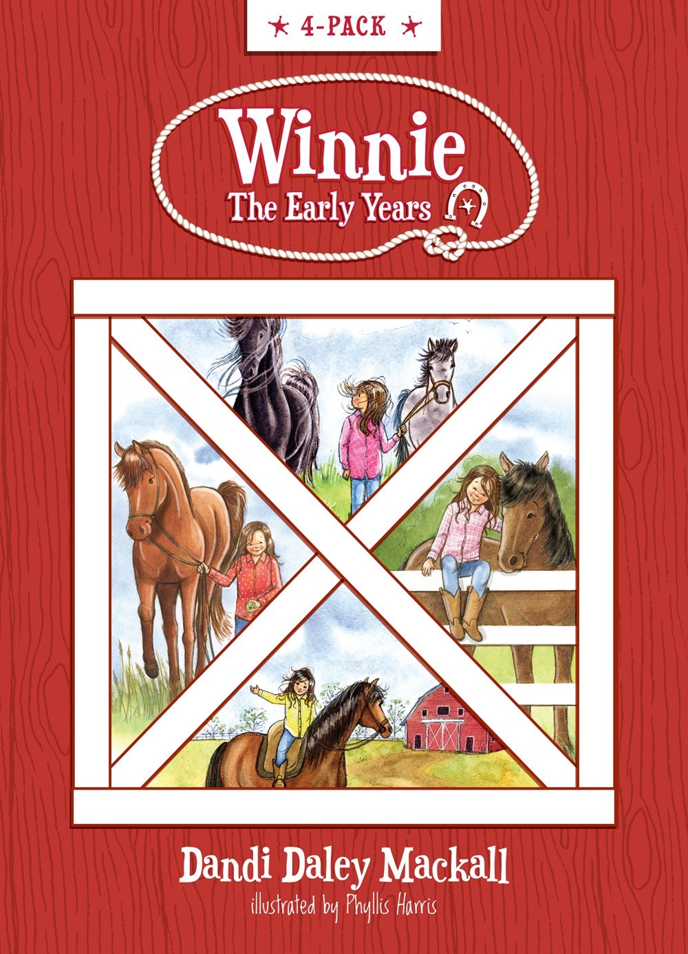 Winnie The Early Years 4-Pack: Horse Gentler In Training/A Horse's Best Friend/Lucky For Winnie/Homesick Horse